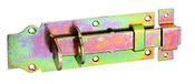 Alberts GAH Alberts 116743 sluitgrendel | recht, met platte greep en bevestigde lus | galvanisch verzinkt, gechromateerd | plaat 180 x 64 mm