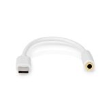 Nedis CCGB65950WT01 USB A naar 3.5mm Kabel Adapter Wit