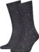Tommy Hilfiger Herensokken Dots 2-Pack Antraciet