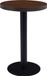 Maison Exclusive - Table de bistrot brun foncé 50 cm en MDF
