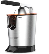Taurus EasyPress 1000 Legend Presse-agrumes - 1000W - Acier inoxydable - Minuterie - Pieds antidérapants