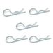 Ganter Normelemente | Veerstekker | staal | GN 1024-ST-1,5-E | 5 stuks | eenvoudige winding | diameter 1,5 mm