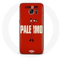 Maniacase Hoesje voor Samsung Galaxy S7 Edge La casa de papel Palermo tekening
