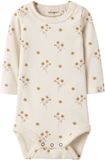 LIL' ATELIER BABY gebloemde romper ecru