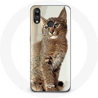 Maniacase Hoesje voor Huawei P20 Lite Siamese katten