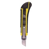 DONAU Snijmes Professional 18mm, geel-zwart