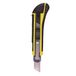 DONAU Snijmes Professional 18mm, geel-zwart