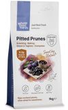 Wholefood Earth Pitted Pruimen 70/80 - GGO-vrij - Natuurlijk - Veganistisch - Zuivelvrij - Geen toegevoegde suiker, 1 kg