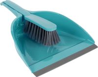 Luva Stofblikset kunststof turquoise met rubber lip 23x21cm