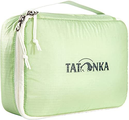 Tatonka Unisex - volwassenen SQZY Padded Pouch M tas, Lighter Green, 1,7 l