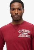 Superdry - Vintage Athletic top met lange mouwen - Heren - Tops