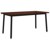 vidaXL Vierkante Eettafel 160 x 70 x 75 cm Massief Acaciahout