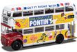 Corgi AEC Routemaster - Modelauto - Schaal 1:76 - Wit/Rood/Geel