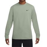 Nike Dri-Fit Uv Hyverse Fitness Longsleeve Voor Heren, Jade Horizon/Black, FB8583-370, M