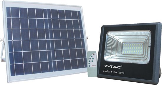 V-tac VT-40W 16W LED SOLAR FLOODLIGHT COLORCODE:4000K