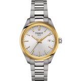 Tissot PR 100 34 mm, gris, bracelet, gris.