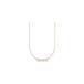 Thomas Sabo Dames-Ketting 925 Zilver Kleur steen One Size Goud 32017900