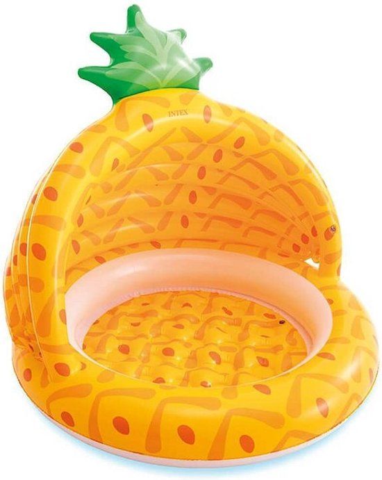 Intex Ananas Babyzwembad - 102 x 94 cm - Oranje