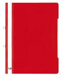 VELOFLEX - Offerteboekjes DIN A4 PVC met beschrijvingsstrook, rood