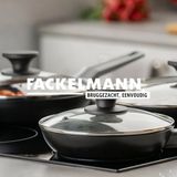 Fackelmann Glazen deksel voor koken 24 cm