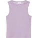 s.Oliver T-shirt sans manches coupe slim avec bouton et passepoil Fille