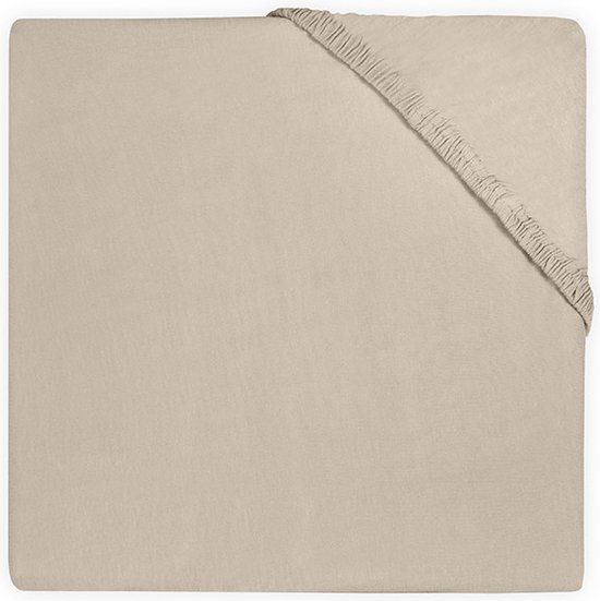 Jollein Jersey Wieg Hoeslaken - Nougat - 40/50x80/90cm