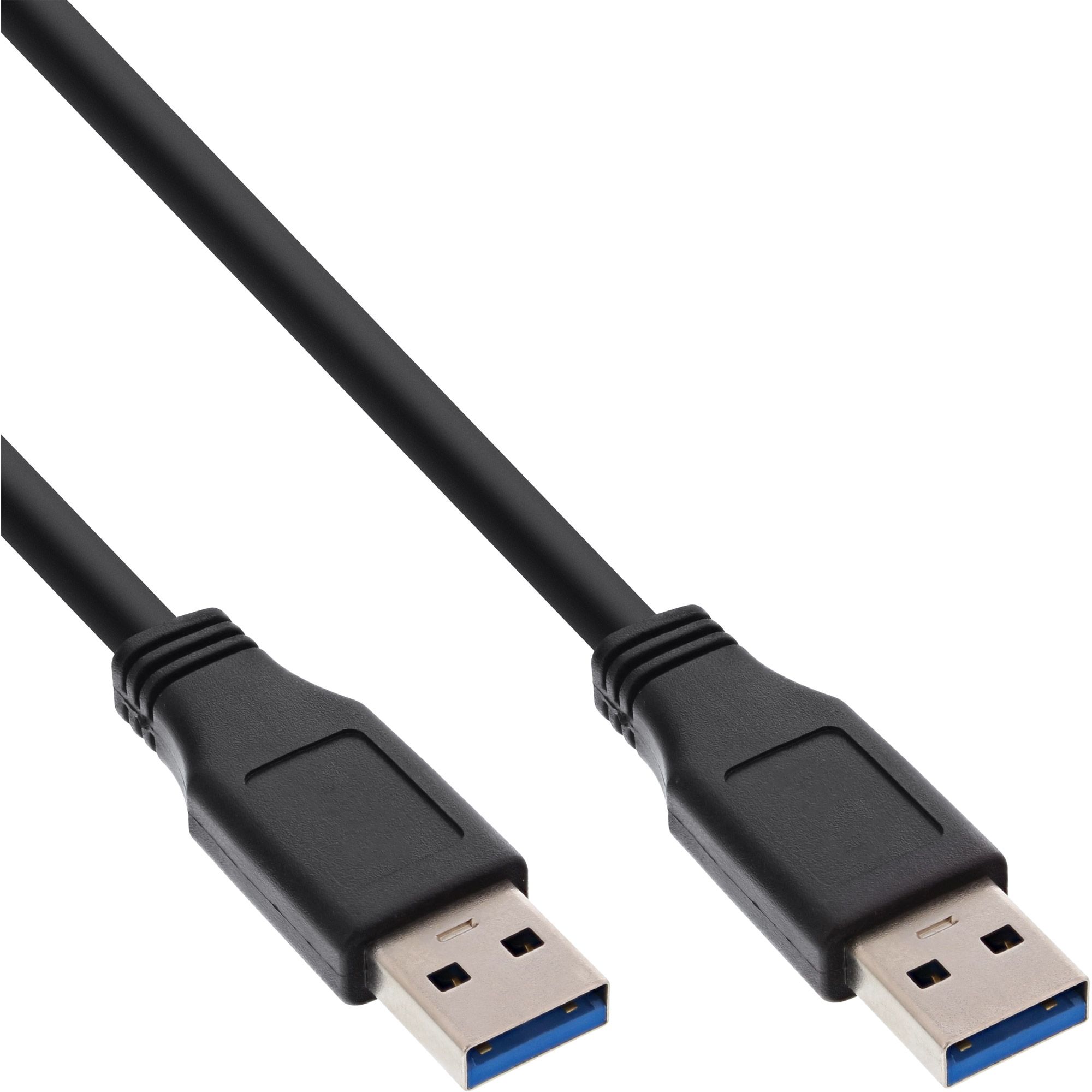 Inline 35203 USB-kabel - 0,3 m - Zwart