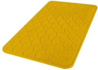Urban Living Badmat - tapijt - memory foam - oker geel - 50 x 80 cm - anti slip