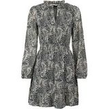 ONLY Blousejurk 'ONLCaroline' taupe / lichtgrijs / zwart