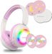 MEDION HE-1 Bluetooth-koptelefoon voor kinderen – roze