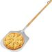 Sans marque Pelle à pizza angulaire en aluminium - Grande - Manche amovible - Résistant au four