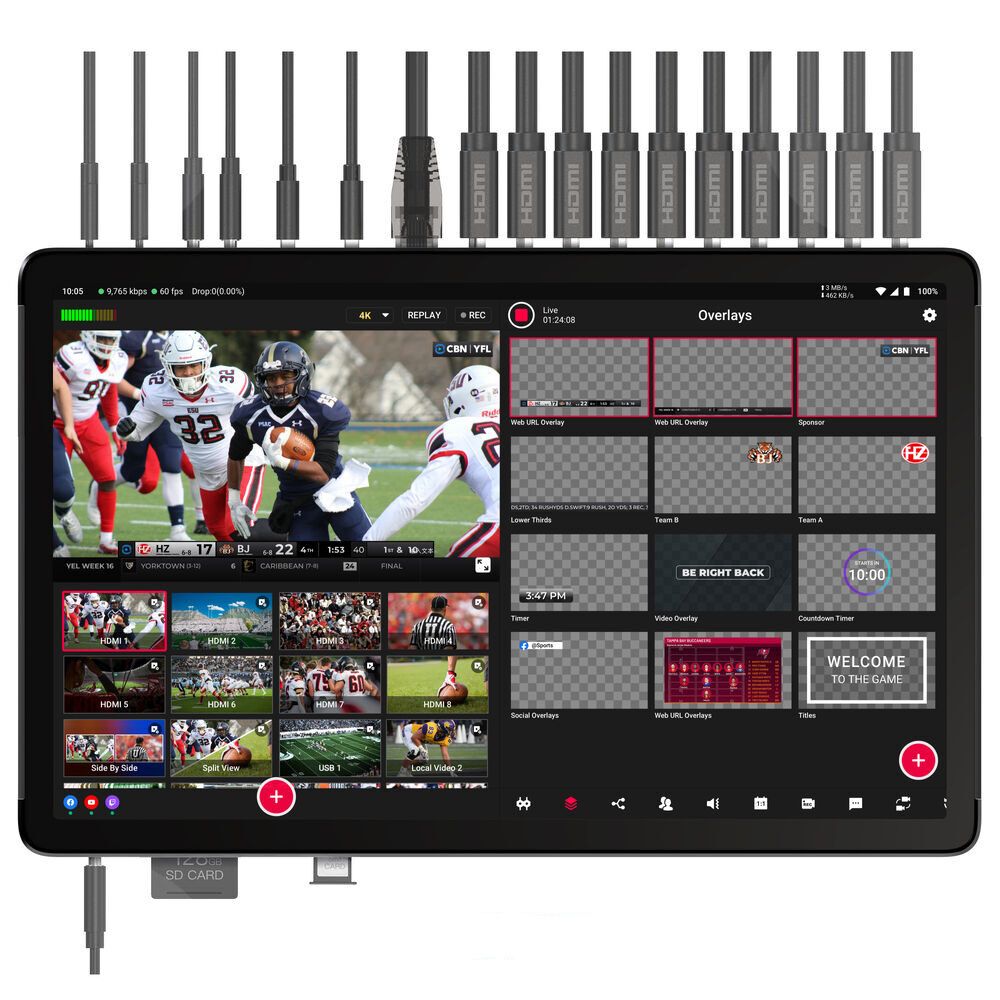 YoloLIV YoloBox Extreme all-in-one streaming and switching system