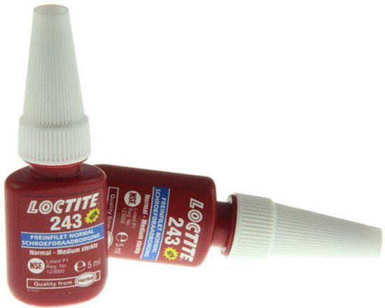 Loctite 243 Borgmiddel medium (blauw) 5ml