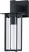 OSRAM Außenwandleuchte, Dunkelgrau, E27 Fassung, IP44, 0–40 W max. , Glasabdeckung, Stahlgehäuse, 321 mm Höhe, 187 mm Breite, 25000 h Lebensdauer