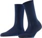 Burlington Princess Street geribd casual viscose Sokken dames blauw - maat 36-41