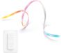 Philips Hue Essential Gradient LED strip 5 mètre - Lumière Blanche et Colorée - Bandeau lumineux - Incl. Hue Dimmer Switch - Hue White and Color Ambiance