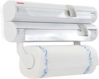 Leifheit Rollenhouder Rolly Mobil, Wandmodel met 3 Rolhouders