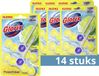 Glorix WC blokjes Citroen 14 Stuks Voordeelverpakking