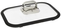WMF Vitalis glazen deksel met siliconen rand, 35 x 21,5 cm