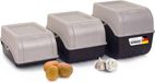 Novaliv Set de boîtes de conservation pour pommes de terre | 3,5L + 5L + 9L | Blanc nacré