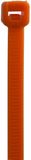 Panduit PLT2S-C3 Kabelbinder 188 mm 4.80 mm Oranje 100 stuk(s)