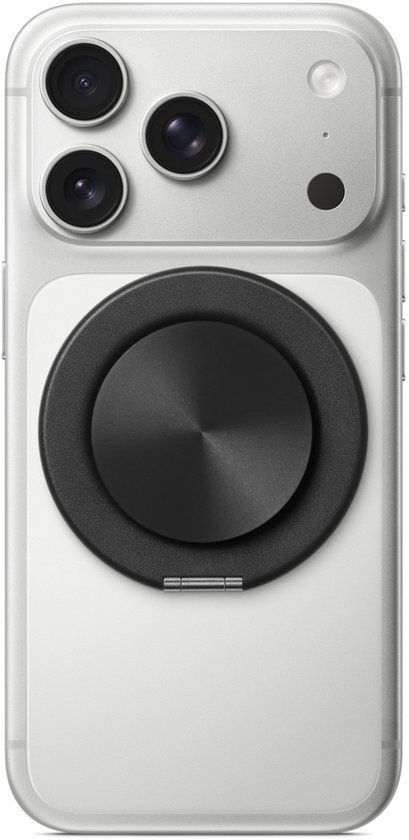 PopSockets PopGrip met Magnetische Ring Kick-Out & Stand - Radial Black