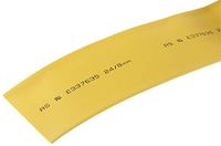 RS PRO Warmtekrimpkous, polyolefine, geel, Ø 19 mm, krimpverhouding 2:1, lengte 5 m, rol van 5 meter