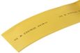 RS PRO Warmtekrimpkous, polyolefine, geel, Ø 19 mm, krimpverhouding 2:1, lengte 5 m, rol van 5 meter