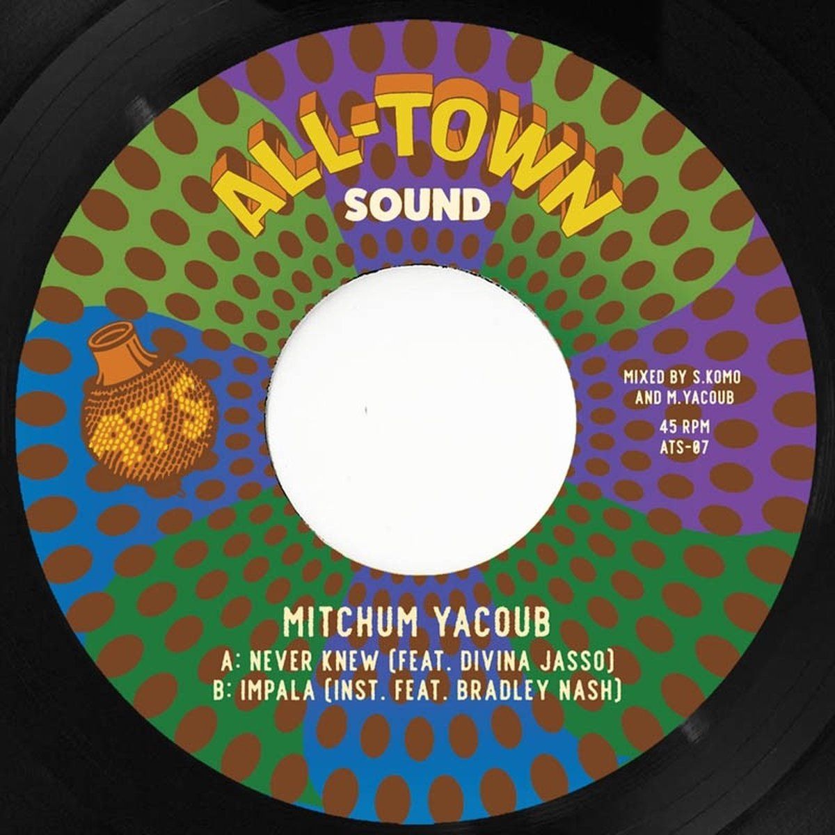 Konkurrent Mitchum Yacoub - Never Knew (7" Vinyl Single)