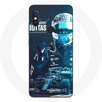 Maniacase Hoesje voor Xiaomi Redmi Note 5 Pro Formule 1 Valtteri Bottas F1 racer Zwart