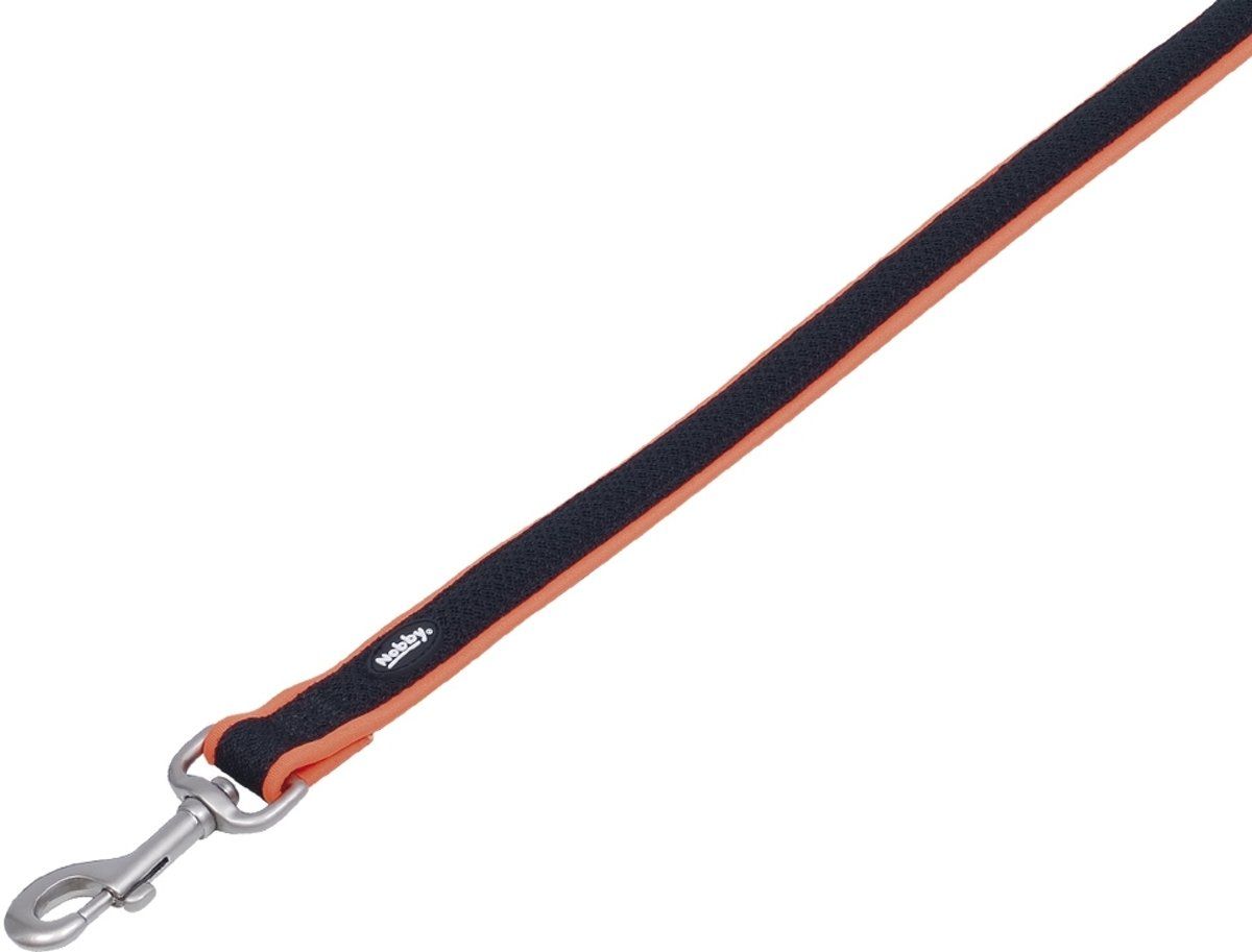 Nobby hondenlijn Mesh Preno - Oranje - L/XL - 120 cm