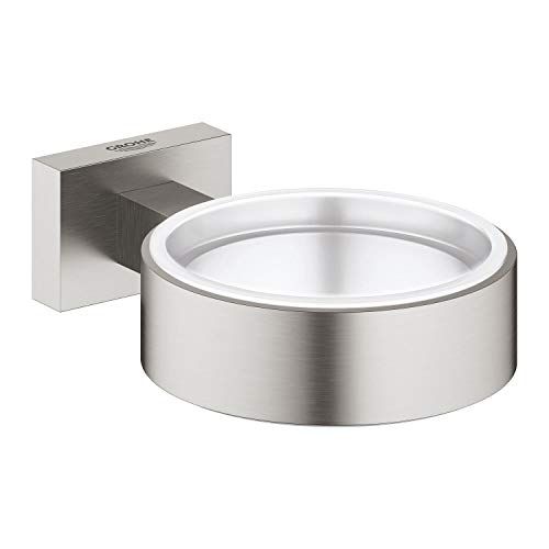 GROHE Zeepbakje Douche Essentials Cube 72x28x107mm - Staal - 4005176636554