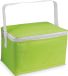 Merkloos Kleine koeltas voor lunch groen 20 x 14 x 12 cm 3.5 liter