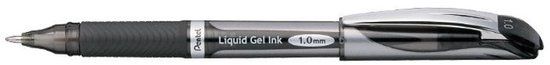 Pentel BL60 Zwart Intrekbare balpen met klembevestiging 1 stuk(s)